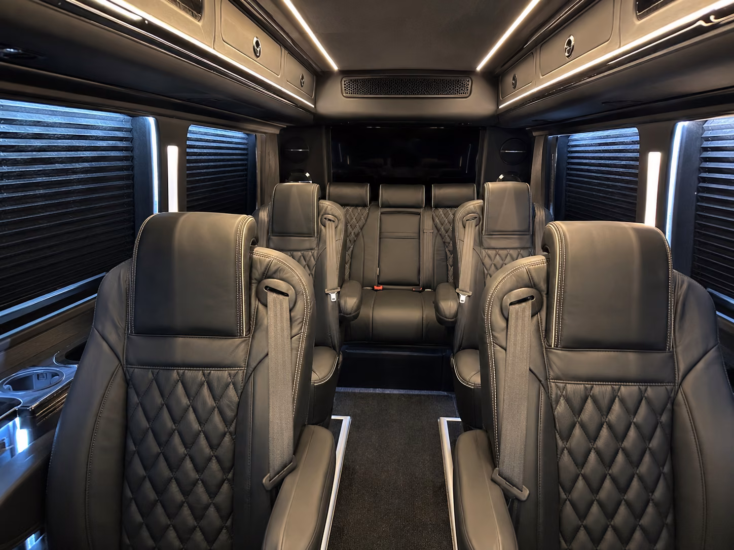 bridal party sprinter vans and party buses across the desert