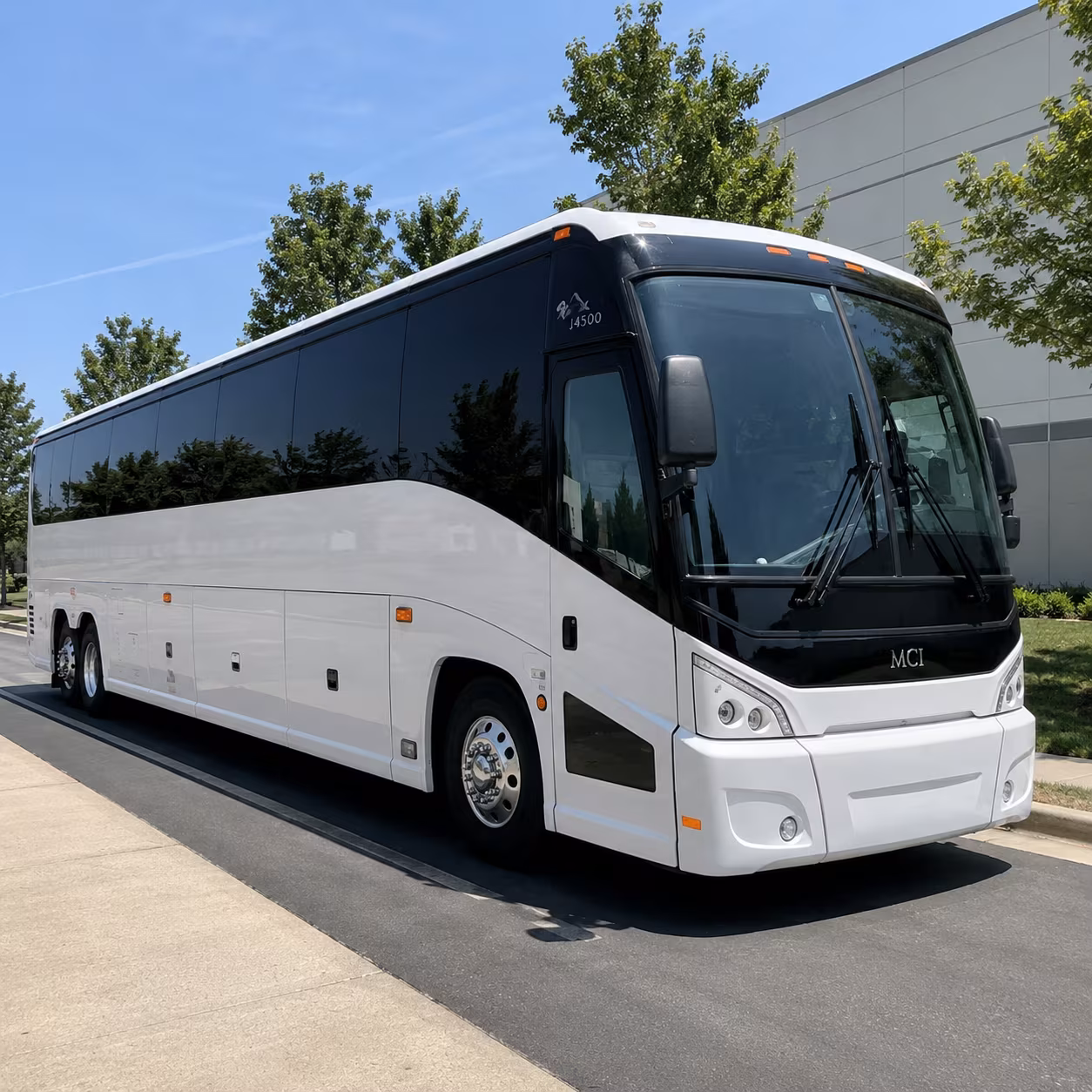browse every bus type available for indio concert transportation