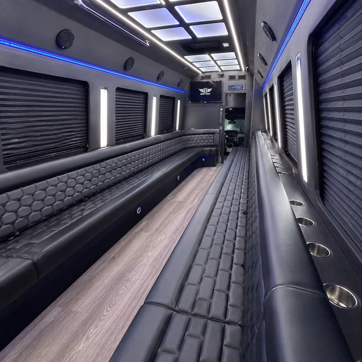 indio party bus rentals inside