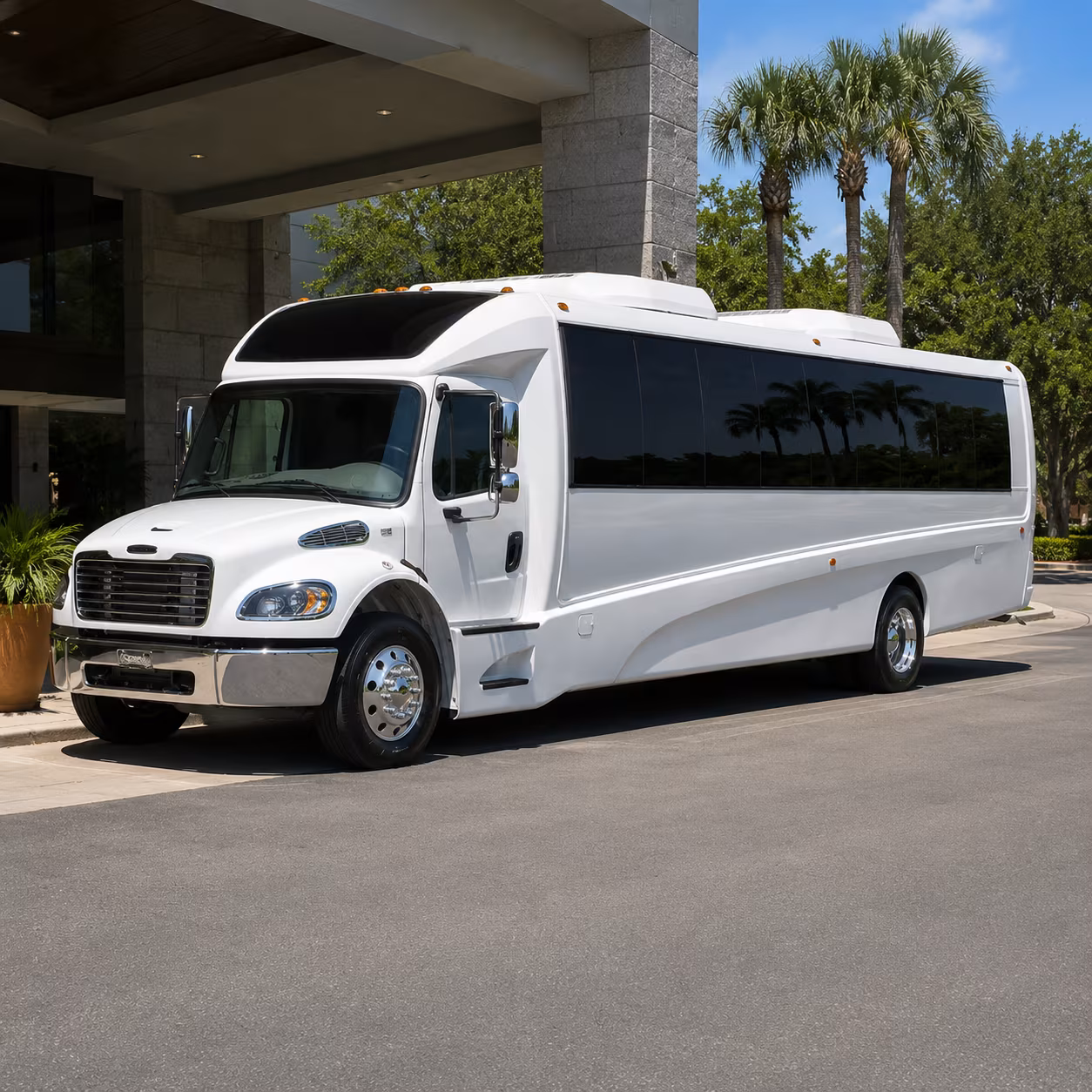 indio private event transportation onboard seating
