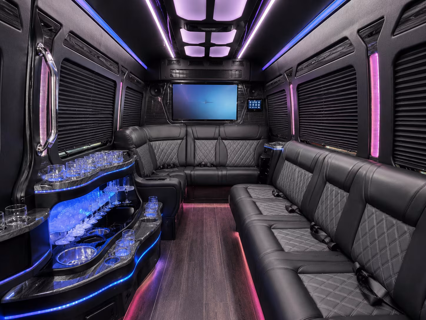wedding private event shuttles across the desert resort corridor
